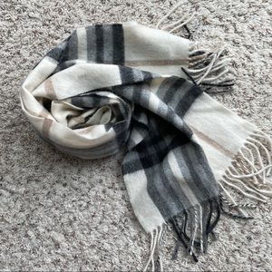 Plaid soft scarf